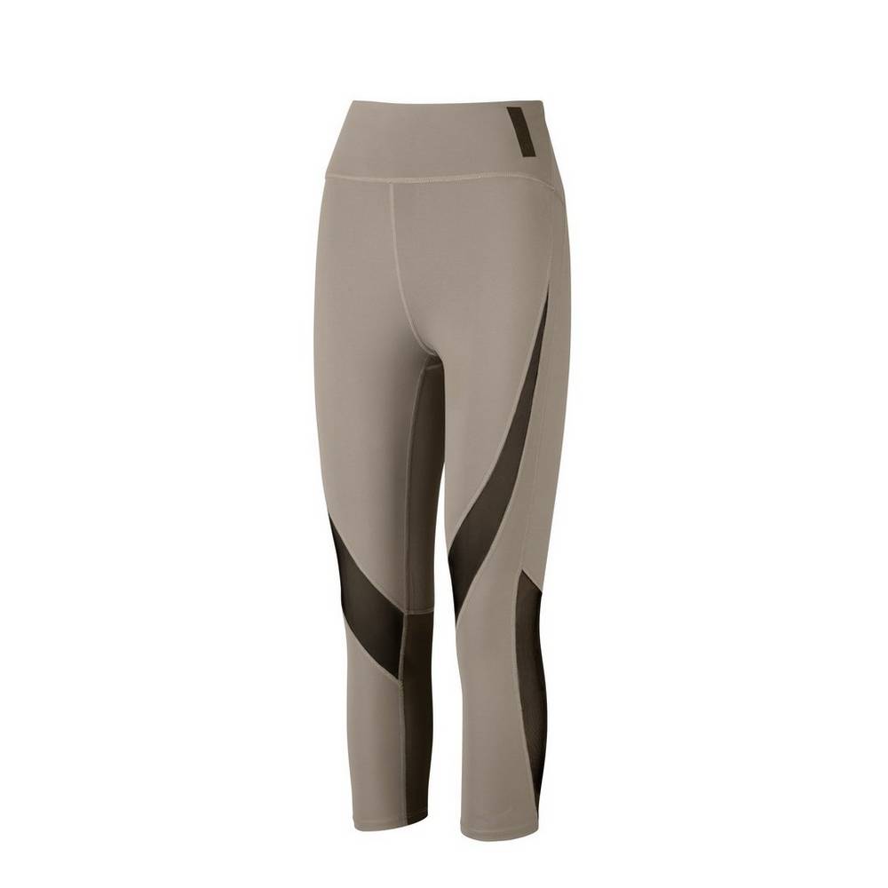 Mizuno Ronda Rousey Primal 3/4 Női Leggings Khaki WPS864509